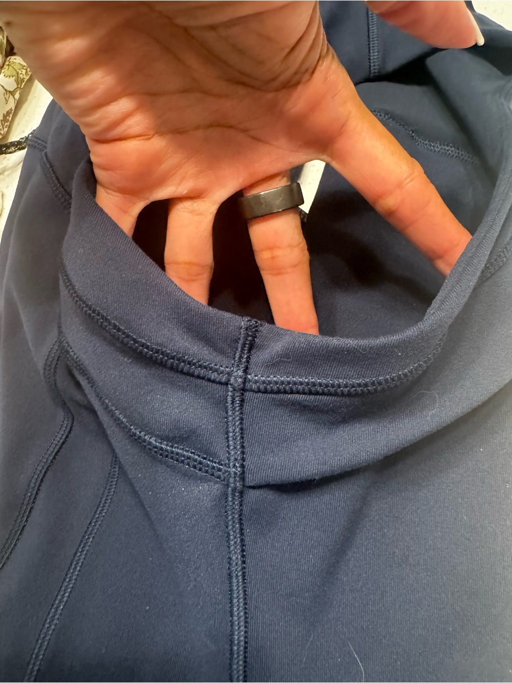 lululemon athletica Navy Zip-Up Athletic Jacket - Picture 4 of 6